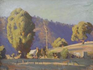 HARRISON Harry 1878-1948,Landscape, Gippsland,Theodore Bruce AU 2012-10-07