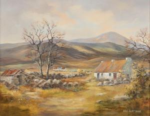 HARRISON Jean,'IRISH THATCHED COTTAGE',Ross's Auctioneers and values IE 2023-06-14