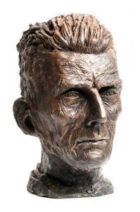 HARRON Maurice 1946,Head of Samuel Beckett,Morgan O'Driscoll IE 2022-04-26