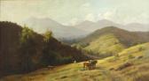 HARROWER COUTTS Gordon 1868-1937,Cattle grazing on rolling hills,Bonhams GB 2014-02-23