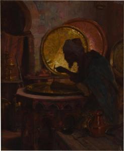 HARROWER COUTTS Gordon 1868-1937,MOROCCAN ARTISAN,Potomack US 2024-02-07