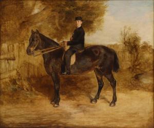 HARROWING Walter 1838-1919,A boy seated on a pony,1863,Sworders GB 2023-09-26