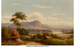 HART J. Lawrence 1830-1907,The Wyoming Valley,1871,Heritage US 2023-01-12