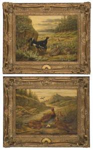 hart Pr. W,depicting birds in a landscape,1888,Dallas Auction US 2009-05-13