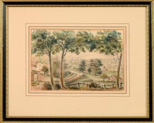 hart Pr. W,View from Muswell Hill,1850,Tring Market Auctions GB 2017-03-10