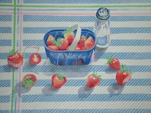 HARTE Glynn Boyd 1948-2003,Still Life of Strawberries,Rosebery's GB 2006-01-17