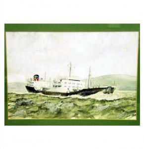 HARTE M,Ship in choppy water,Jim Railton GB 2009-07-17