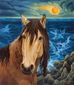 HARTINI Lucia 1959,Horse by the Ocean,1998,Sidharta ID 2007-09-09
