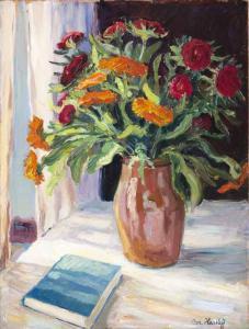 HARTLEFF Arnold 1888-1978,Autumn Flowers,1888,Stahl DE 2017-02-25