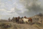 HARTMANN Ludwig 1835-1902,Resting in the Fields,1871,Palais Dorotheum AT 2011-10-11