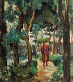 HARTOPEANU Petre 1913-2001,Walk in the Park,1943,Artmark RO 2017-12-20