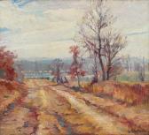 HARTRATH Lucie 1868-1962,Path through the Autumn Landscape,1910,Treadway US 2006-09-10