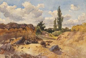 HARTRICK Archibald Standish 1864-1950,Landscape with trees,Mallams GB 2023-10-18
