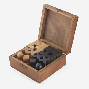 HARTWIG Josef 1880-1956,Bauhaus Chess Set, Germany,1924,Freeman US 2021-12-08