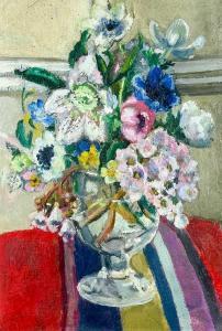 HARVEY Gertrude 1879-1966,A vase of Flowers,1930,David Lay GB 2024-02-29