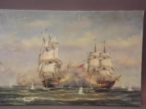 HARVEY J,Sea battle in the Napoleonic wars,Crow's Auction Gallery GB 2016-12-07