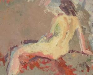 HARVEY John 1935,Nude Study,David Lay GB 2024-01-18