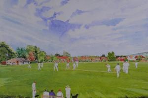 HARVEY John Rabone 1862-1933,village cricket, limited edition,Crow's Auction Gallery GB 2022-09-14