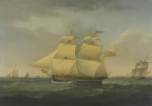 HARWOOD John 1818-1828,THE SNOW THAMES IN TWO POSITIONS OFF HARWICH,Sotheby's GB 2015-10-27
