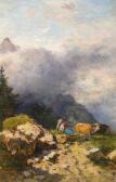 HARY Gyula 1864-1946,Alpesi legelõn,Nagyhazi galeria HU 2011-05-18