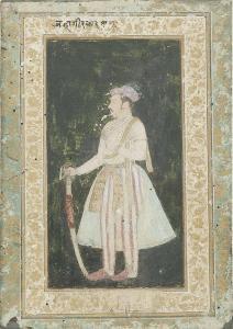HASAN ABU'L 1589-1630,Portrait of Emperor Shah Jahangir,Adams IE 2015-10-13