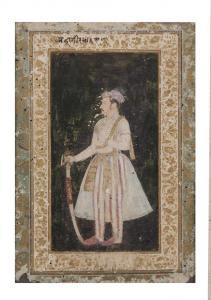 HASAN ABU'L 1589-1630,Portrait of Emperor Shah Jahangir,1627,Adams IE 2017-02-26