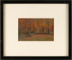 HASBROUCK Du Bois Fenelon 1860-1934,Fall landscape,Eldred's US 2022-10-06
