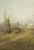 HASBROUCK Du Bois Fenelon 1860-1934,Landscape,1889,Cottone US 2022-05-05