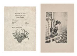 HASEGAWA Kiyoshi 1891-1980,Fleurs des quatre saisons d,1930,Artcurial | Briest - Poulain - F. Tajan 2024-03-06