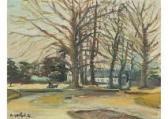 HASEGAWA Kiyoshi 1891-1980,Landscape,Mainichi Auction JP 2019-07-06