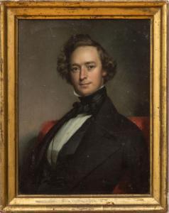 HASKELL Joseph A 1808-1894,PORTRAIT OF A GENTLEMAN,Stair Galleries US 2017-04-22