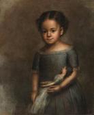 HASKELL Joseph A 1808-1894,Portraits of a Boy and Girl; a pair of works,1820,Christie's 2000-01-19