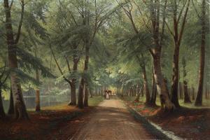 HASS Siegfried A. Sofus 1848-1908,Summer forest scenery,1889,Bruun Rasmussen DK 2024-03-18