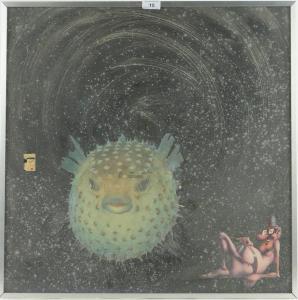 HASSALL John G 1943,Puffer fish,Burstow and Hewett GB 2014-10-22
