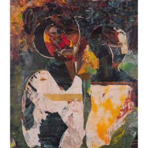 HASSAN KAY 1956,Sans titre (couple),1993,Piasa FR 2023-11-15