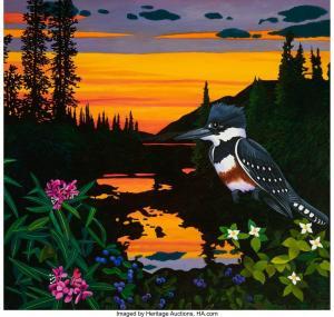 HASSELL Billy 1956,Night Fishing on the Wind River,2003,Heritage US 2023-12-02