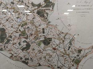 HASTED EDWARD,map of the Hundred of Calehill etc,Cheffins GB 2024-01-11