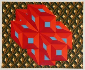 HASTINGS Billy Ray 1936,Red Museful Murana,1974,Ro Gallery US 2020-11-19