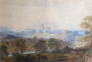 HASTINGS Edward,An extensive view of Durham City viewed from outl,1844,Anderson & Garland 2009-03-10