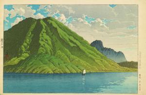 HASUI Kawase 1883-1957,"Harunako",1935,Uppsala Auction SE 2011-06-14