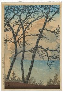 HASUI Kawase 1883-1957,Okayama-jo no asa (Morning at Okayama Castle),Christie's GB 2024-03-28