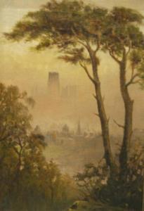 HASWELL john 1855-1925,DURHAM CATHEDRAL,Penrith Farmers & Kidd's plc GB 2009-03-18