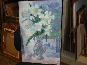 HASWELL MILLER Josephine 1890-1975,Daffodils (study),Bonhams GB 2008-10-16
