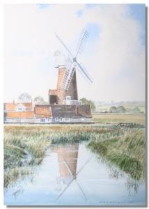 HATELY W.A.S.,Cley Windmill,Gilding's GB 2009-05-19