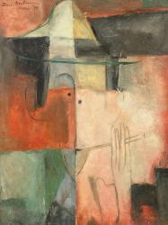 HATMANU Dan 1926-2018,Autoportret cu pălărie,1974,Artmark RO 2012-04-10