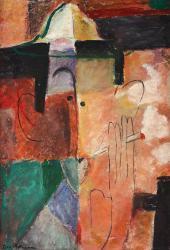HATMANU Dan 1926-2018,Self-portrait,Artmark RO 2011-02-24