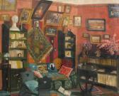 HATSZEGY R,Interior,1928,Alis Auction RO 2008-06-01