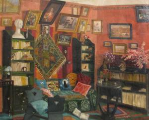 HATSZEGY R,Interior,1928,Alis Auction RO 2008-06-01