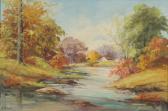 HATTON Bertha 1900-1900,Brown County, Indiana landscape,Ripley Auctions US 2010-08-21