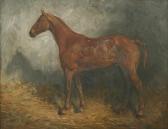 HATTON Brian 1887-1916,Horse in a loosebox,1913,Bonhams GB 2007-03-07